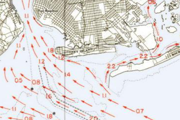 Historic area tide chart